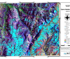 Cerro Volcán Overo. 3569-07. Carta Imagen