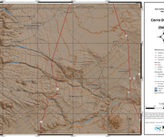 Cerro Diamante. 3569-09 Carta base